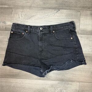 Abercrombie & Fitch Dark Gray Jean Shorts